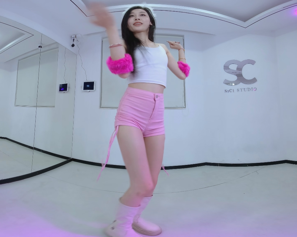 韩国VR 热舞 - Dance with the pink shorts