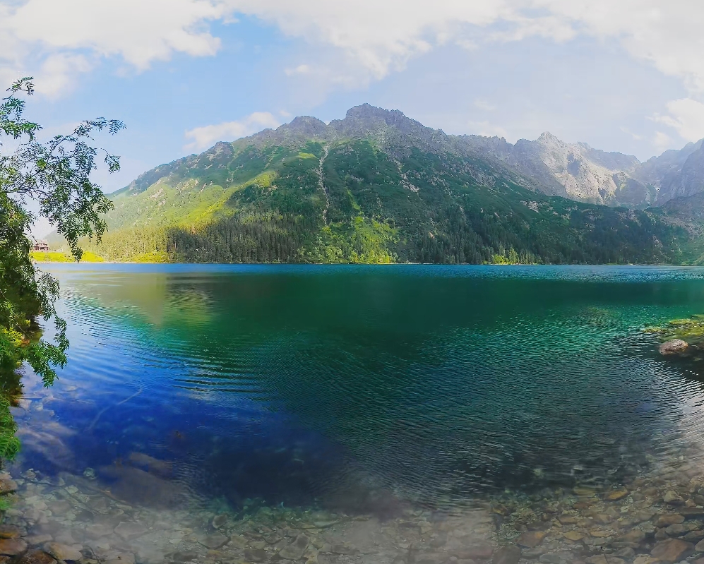 vr免费视频 波兰 Uncover the Beauty of Morskie Oko from the Skies_360° Aerial Adventure! 360 Poland