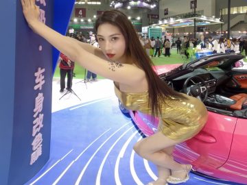 雨桐 shenzhen jiuzhou modified car show 3D VR