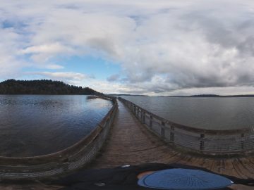 VR电影下载 360 Billy Frank Jr Boardwalk Timelapse